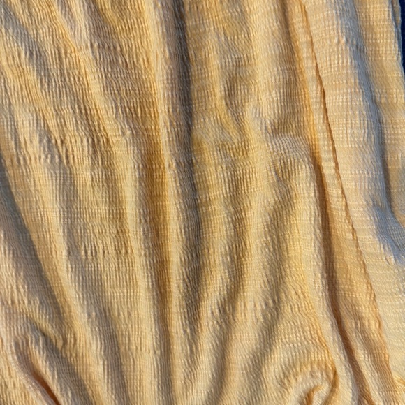 2X LulaRoe Stasha Yellow Ruffle Tank Top - Picture 3 of 5